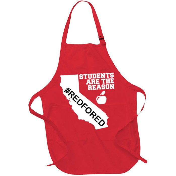 Students Are The Reason Red For Ed California Teacher Apron