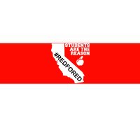 Students Are The Reason Red For Ed California Teacher Bumper Sticker