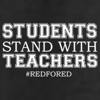 Students Stand With Teachers #RedForEd Beanie