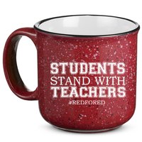 Students Stand With Teachers #RedForEd 15oz Campfire Ceramic Mug