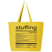 Stuffing Nutritional Facts Funny Thanksgiving 25L Jumbo Tote