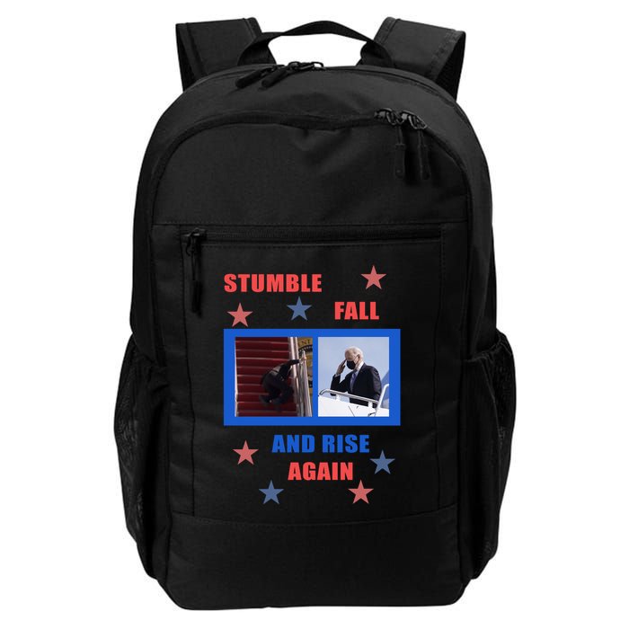 Stumble Fall And Rise Again Funny Biden Meme Backpack