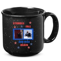 Stumble Fall And Rise Again Funny Biden Meme 15oz Campfire Ceramic Mug