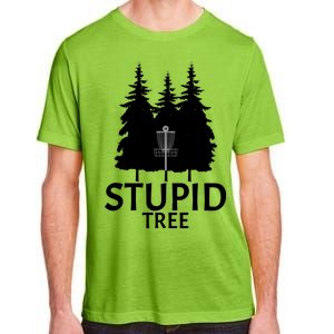 Stupid Tree Disc Golf Adult ChromaSoft Performance T-Shirt