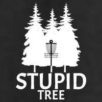 Stupid Tree Disc Golf 7 Panel Mesh Trucker Snapback Hat