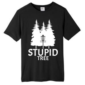 Stupid Tree Disc Golf Tall Fusion ChromaSoft Performance T-Shirt