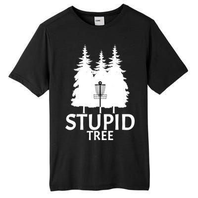 Stupid Tree Disc Golf Tall Fusion ChromaSoft Performance T-Shirt