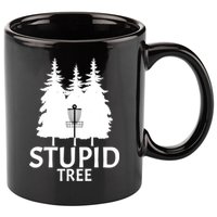 Stupid Tree Disc Golf 11oz C Handle Ceramic Mug