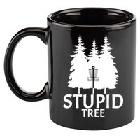 Stupid Tree Disc Golf 11oz C Handle Ceramic Mug