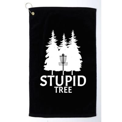 Stupid Tree Disc Golf Platinum Collection Golf Towel