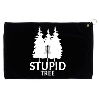 Stupid Tree Disc Golf Grommeted Golf Towel