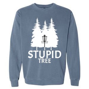 Stupid Tree Disc Golf Garment-Dyed Sweatshirt