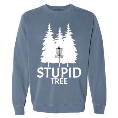 Stupid Tree Disc Golf Garment-Dyed Sweatshirt