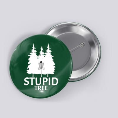 Stupid Tree Disc Golf Button