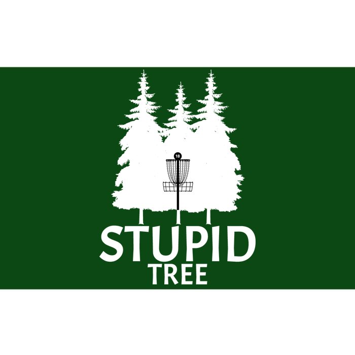 Stupid Tree Disc Golf Bumper Sticker