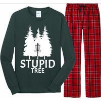 Stupid Tree Disc Golf Long Sleeve Pajama Set