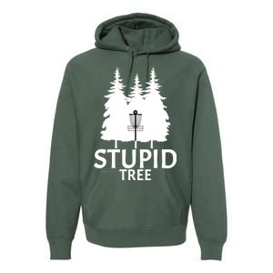 Stupid Tree Disc Golf Premium Hoodie