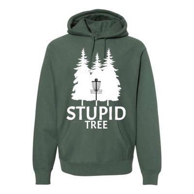 Stupid Tree Disc Golf Premium Hoodie