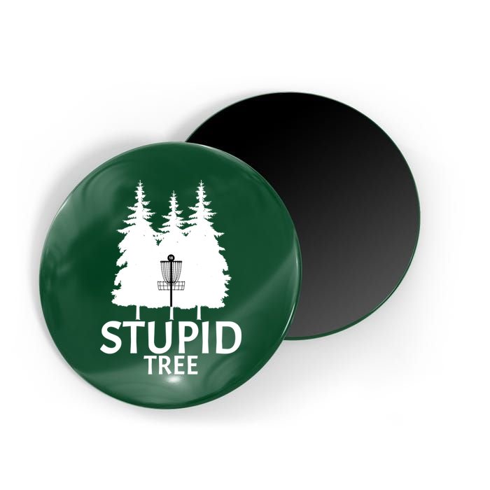 Stupid Tree Disc Golf Magnet