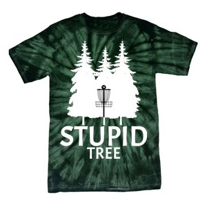 Stupid Tree Disc Golf Tie-Dye T-Shirt