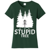 Stupid Tree Disc Golf Women's T-Shirt