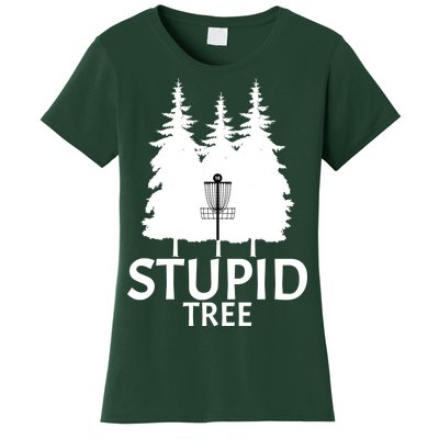 Stupid Tree Disc Golf Women's T-Shirt