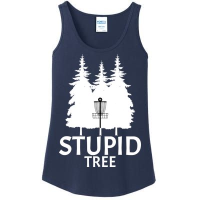 Stupid Tree Disc Golf Ladies Essential Tank