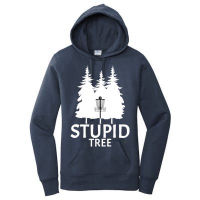 Stupid Tree Disc Golf Women's Pullover Hoodie