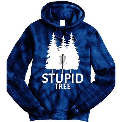 Stupid Tree Disc Golf Tie Dye Hoodie