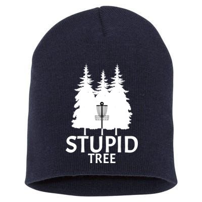 Stupid Tree Disc Golf Short Acrylic Beanie