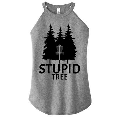 Stupid Tree Disc Golf Women's Perfect Tri Rocker Tank