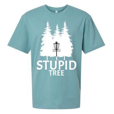 Stupid Tree Disc Golf Sueded Cloud Jersey T-Shirt