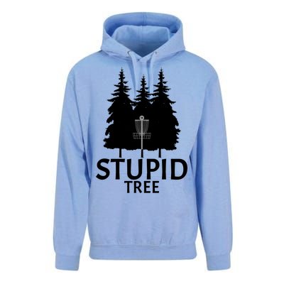 Stupid Tree Disc Golf Unisex Surf Hoodie