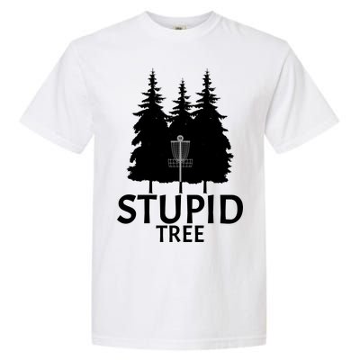 Stupid Tree Disc Golf Garment-Dyed Heavyweight T-Shirt