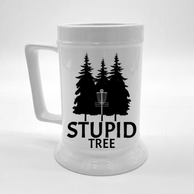 Stupid Tree Disc Golf Beer Stein