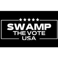 Swamp The Vote Usa Funny Trump Bumper Sticker