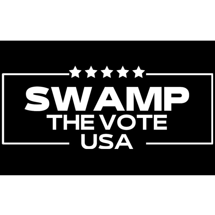 Swamp The Vote Usa Funny Trump Bumper Sticker