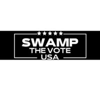 Swamp The Vote Usa Funny Trump Bumper Sticker