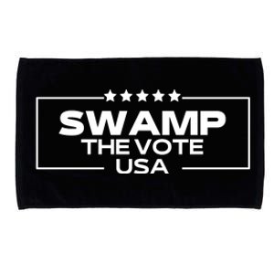 Swamp The Vote Usa Funny Trump Microfiber Hand Towel