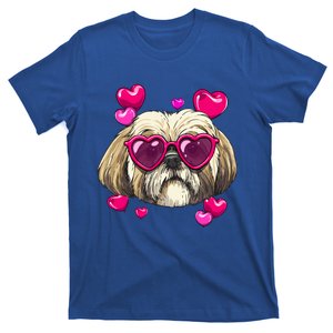 Shih Tzu Valentines Day Heart Dog Lover Gift T-Shirt