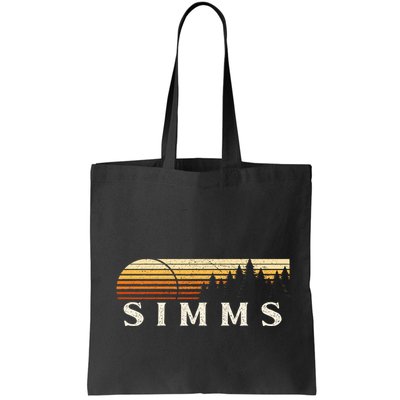 Simms Tx Vintage Evergreen Sunset Eighties Retro Bag