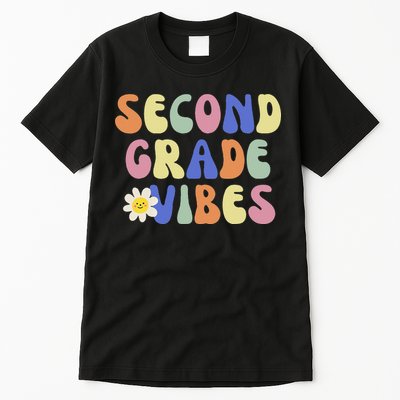 Student Teacher Vintage Retro Second Grade Vibes Tall T-Shirt