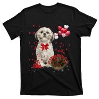 Shih Tzu Valentines Day Funny Dog Lover Happy Valentine T-Shirt