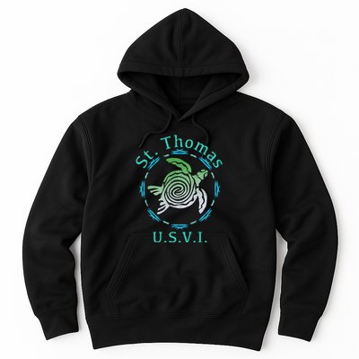 St. Thomas Vintage Tribal Turtle Hoodie