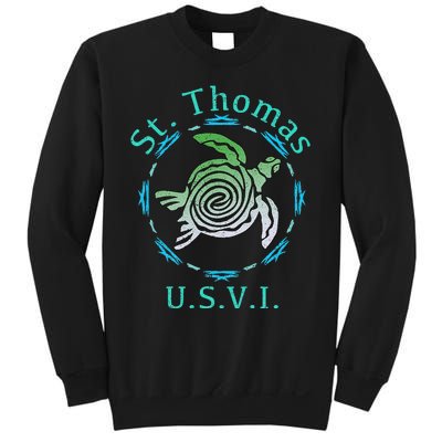 St. Thomas Vintage Tribal Turtle Sweatshirt