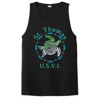 St. Thomas Vintage Tribal Turtle PosiCharge Competitor Tank