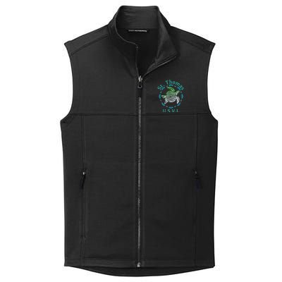 St. Thomas Vintage Tribal Turtle Collective Smooth Fleece Vest