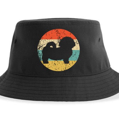 Shih Tzu Vintage Retro Shih Tzu Dog Sustainable Bucket Hat