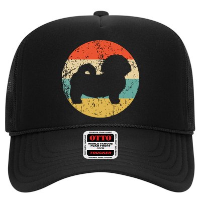 Shih Tzu Vintage Retro Shih Tzu Dog Trucker Hat