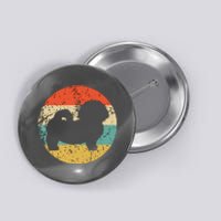 Shih Tzu Vintage Retro Shih Tzu Dog Button